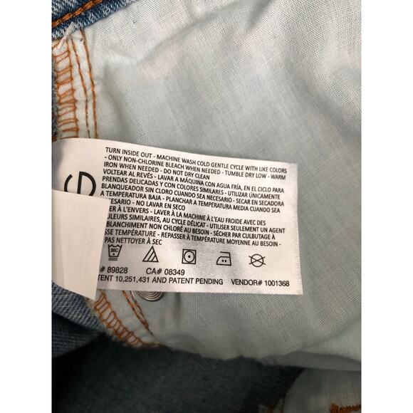 Circus NY by Sam Edelman Maxi Skirt Teen's Size 25 Mid Rise Back Slit Denim NEW - Picture 9 of 10